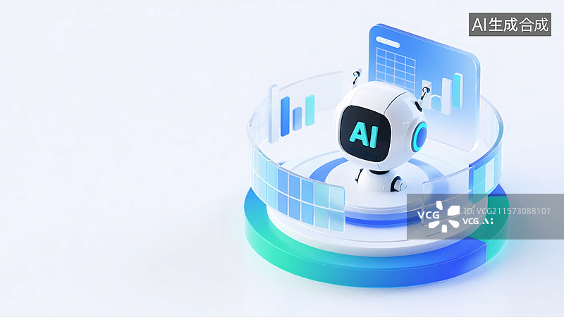 【AI数字艺术】AI 智影科技展示图片素材