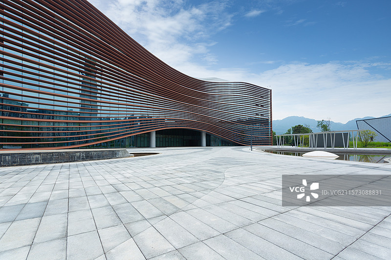 国家先进计算产业创新中心GPU大楼广场地面图片素材