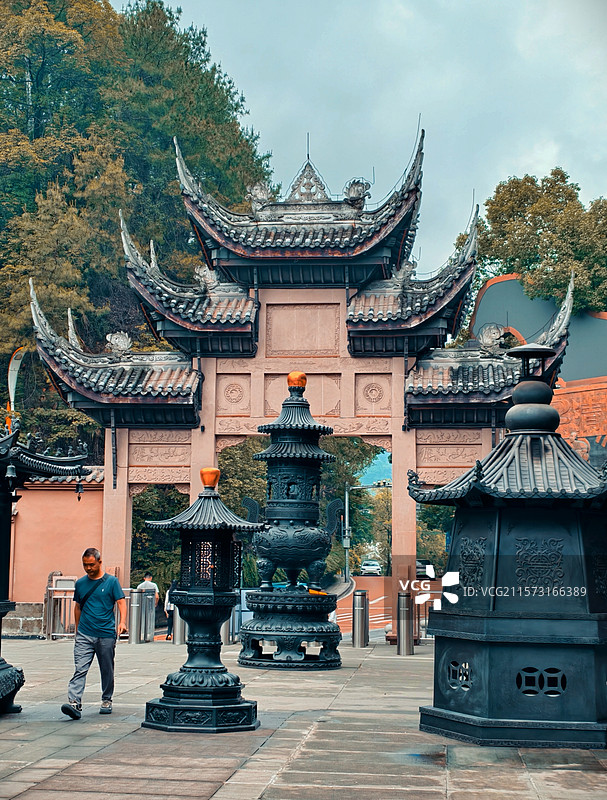 重庆老君洞东门图片素材