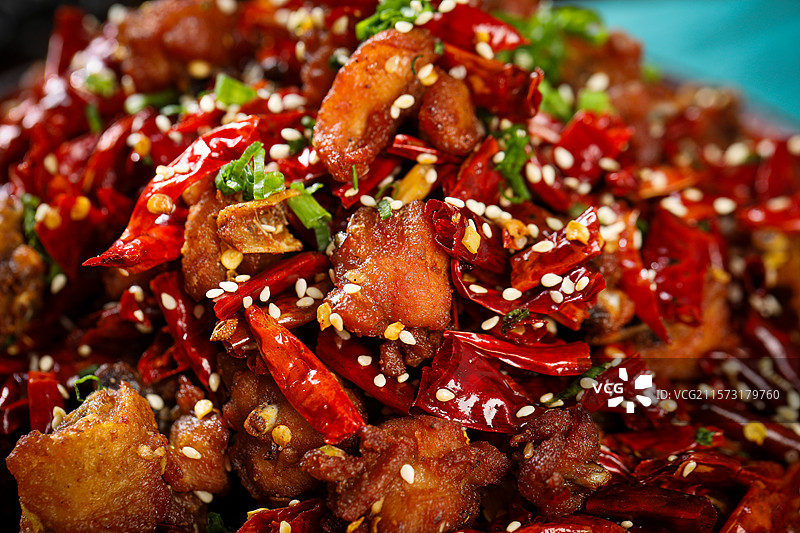 歌乐山辣子鸡图片素材