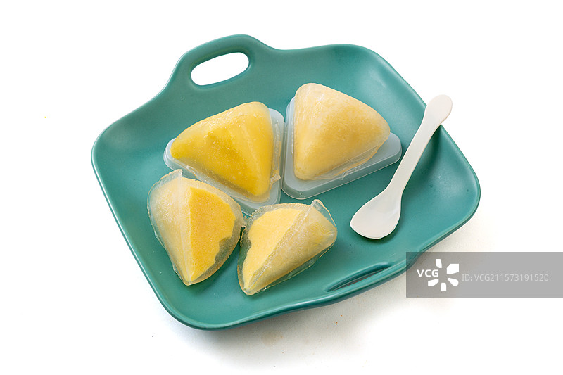 榴莲冰激凌粽子图片素材