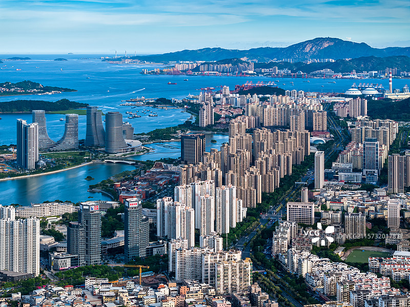 厦门海沧城市风光图片素材