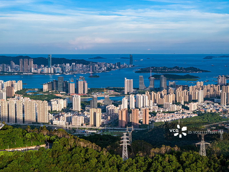 厦门海沧城市风光图片素材