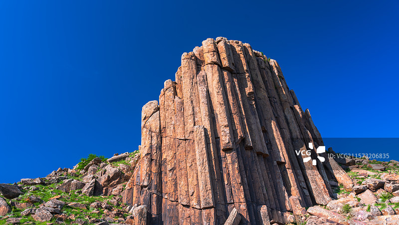 石条山，内蒙古锡林郭勒太仆寺旗石条山。图片素材
