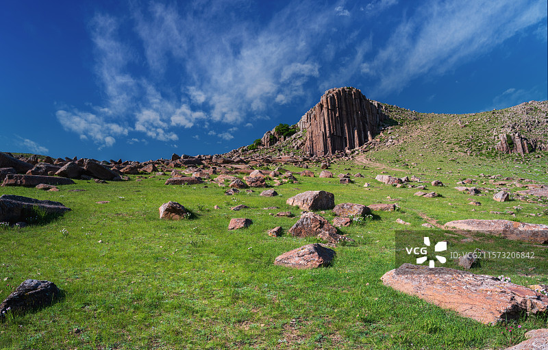 石条山，内蒙古锡林郭勒太仆寺旗石条山。图片素材