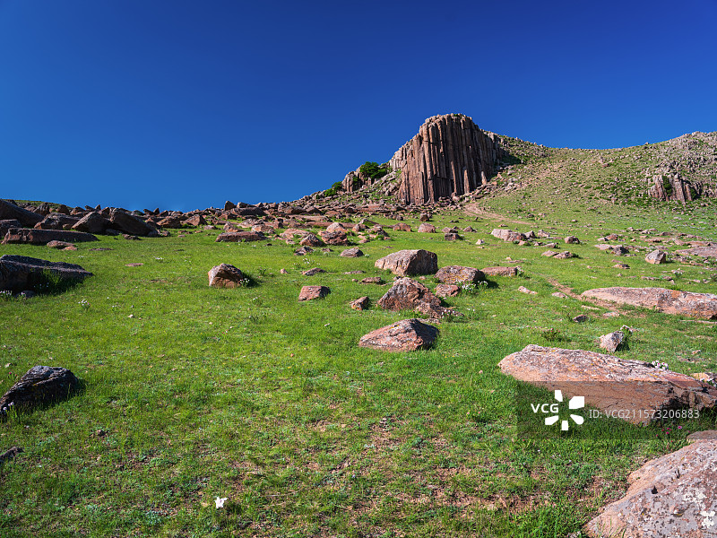 石条山，内蒙古锡林郭勒太仆寺旗石条山。图片素材