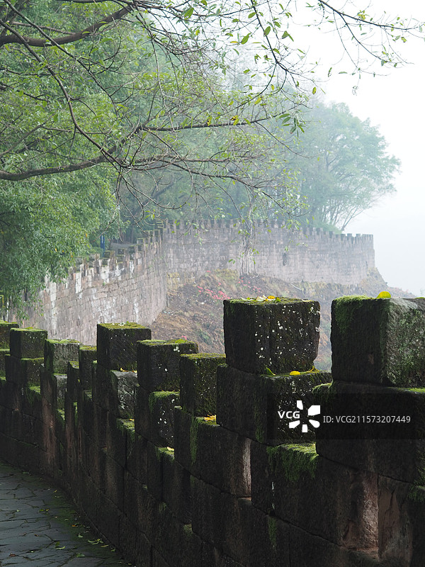 重庆合川钓鱼城图片素材