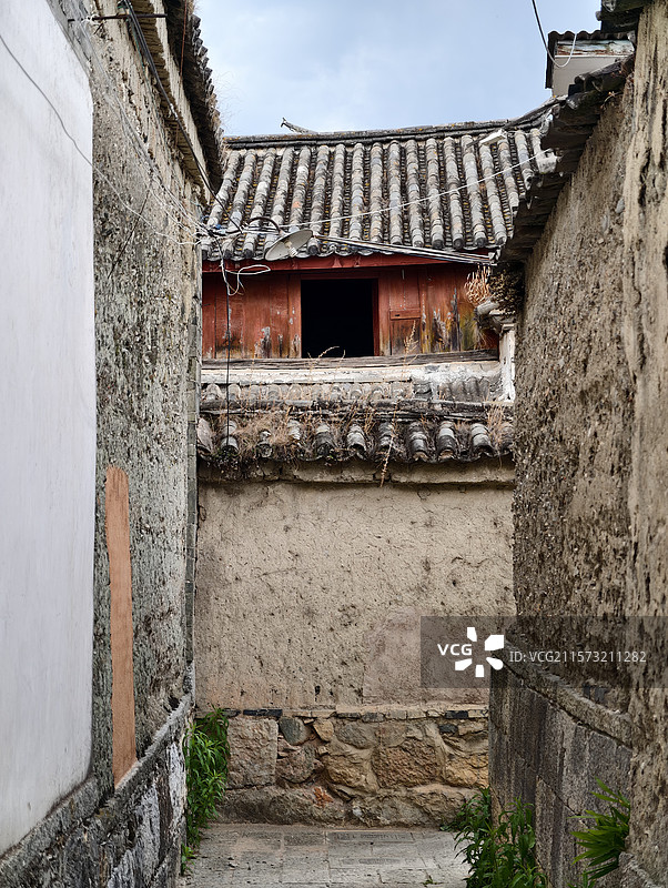 大理喜洲古镇图片素材