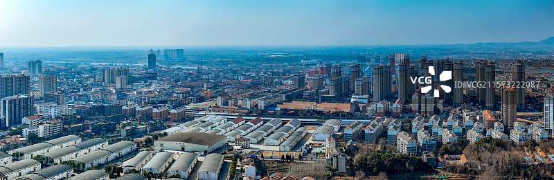 安陆市 解放大道 城东村 城市 地标图片素材