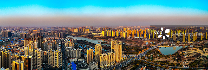 孝感市 孝南区 复兴大道 三军台 城市 槐荫公园图片素材