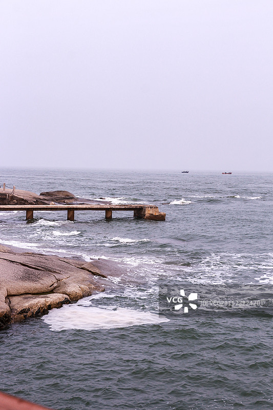 葫芦岛市觉华岛海岸图片素材