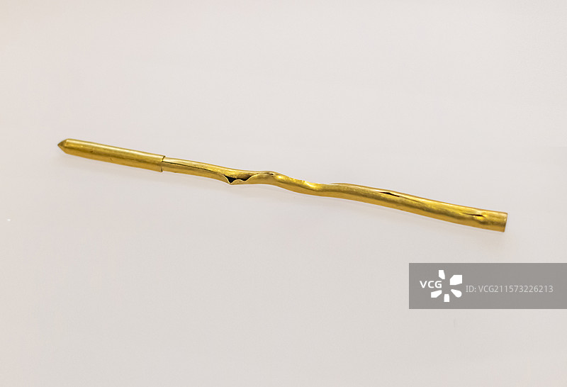 金笔 南宋 进贤县池溪公社陈家生产队出土 江西省博物馆图片素材