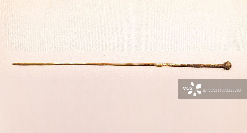 龙纹金簪 波阳县（今鄱阳县）北宋政和元年（1111年）熊本妻施氏墓 江西省博物馆图片素材