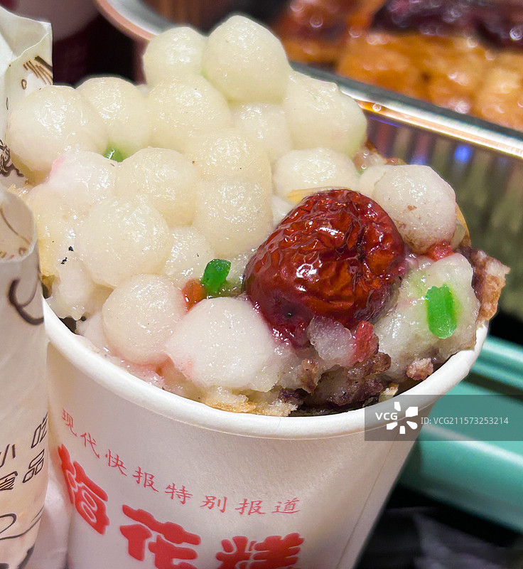 南京梅花糕图片素材