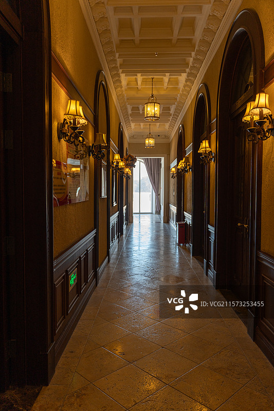 新疆石河子地标 张裕巴保男爵酒庄图片素材