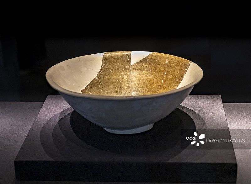 青釉碗 唐 乐平市南窑遗址 江西省博物馆图片素材