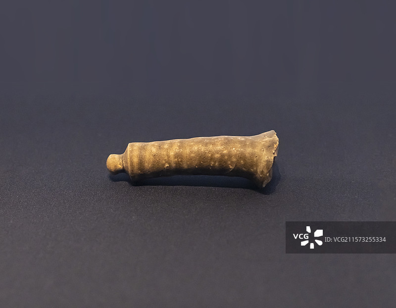 青釉壶柄 唐 乐平市南窑遗址 江西省博物馆图片素材