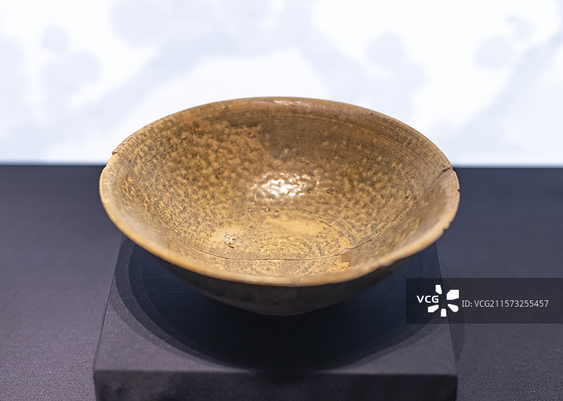 青釉碗 唐 余干县黄金埠窑遗址 江西省博物馆图片素材