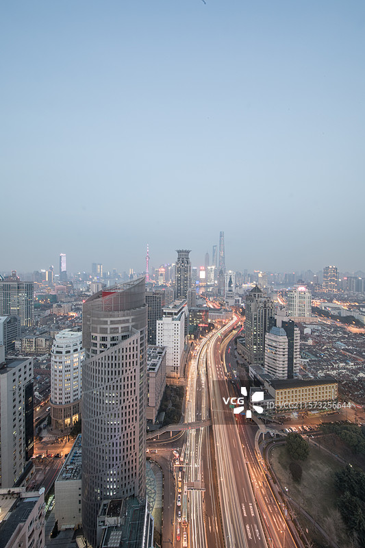 上海城市风光图片素材