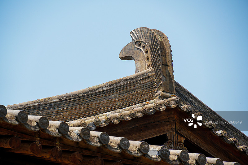 山西省忻州市五台县，全国文保南禅寺图片素材