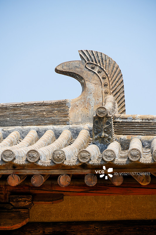 山西省忻州市五台县，全国文保南禅寺图片素材