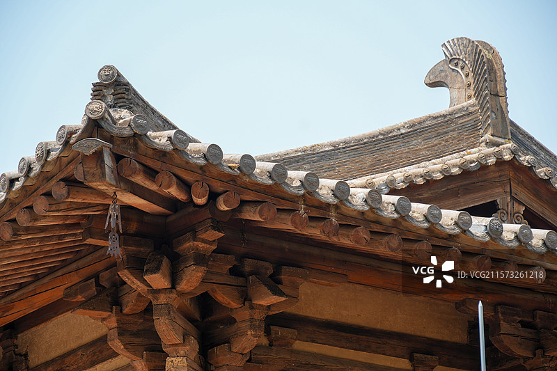 山西省忻州市五台县，全国文保南禅寺图片素材