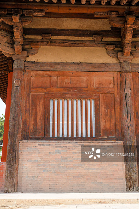 山西省忻州市五台县，全国文保南禅寺图片素材