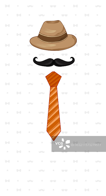 父亲节祝福营销活动插画图片素材