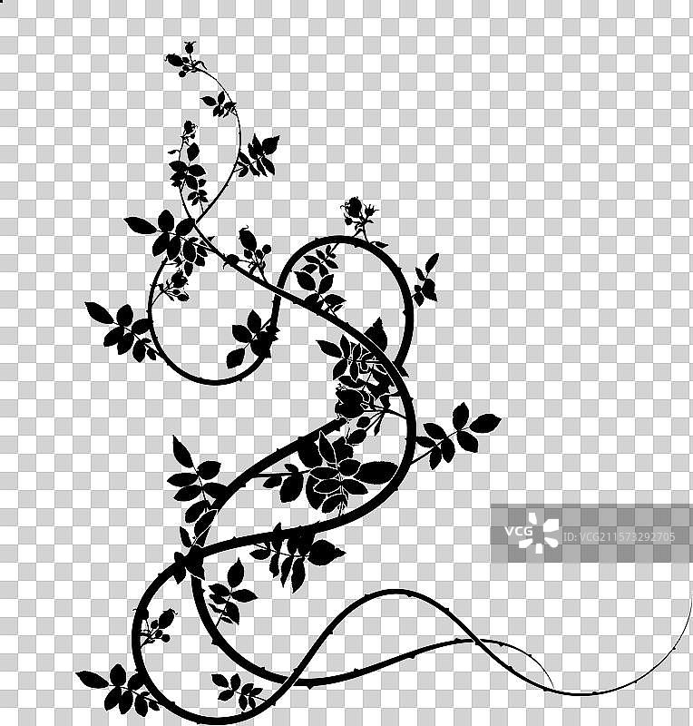 假日装饰印刷用的跳跃分支图片素材