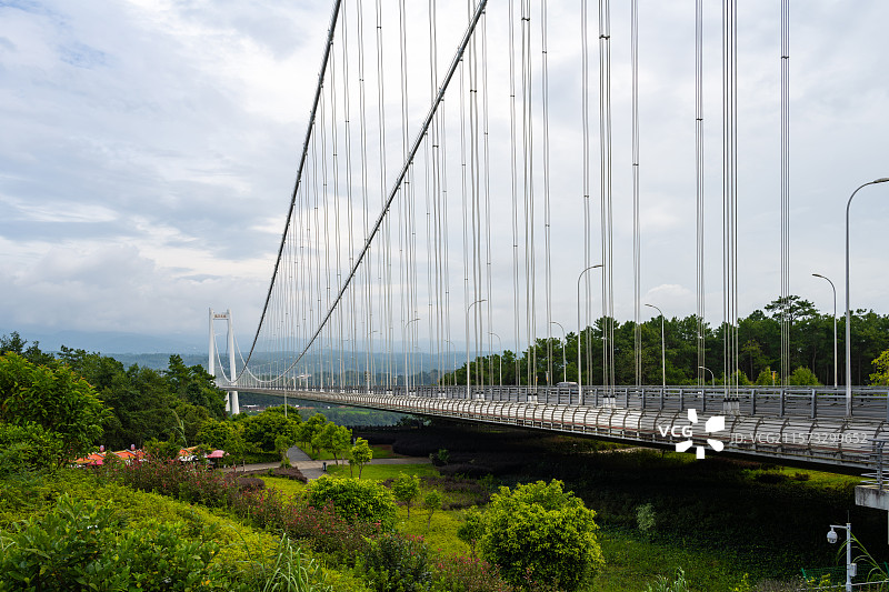 云南保山腾冲市龙江大桥/龙江特大桥图片素材