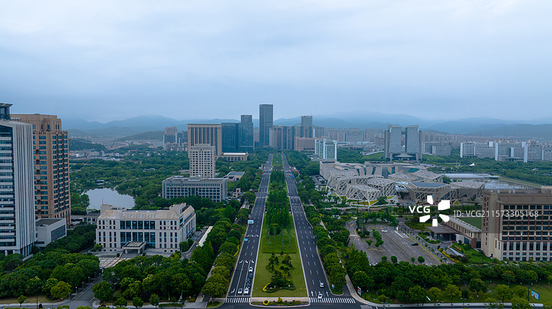 浙江省宁波市舟山市定海区城市建设美好景象图片素材