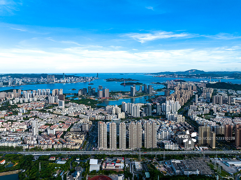 厦门海沧城市风光图片素材