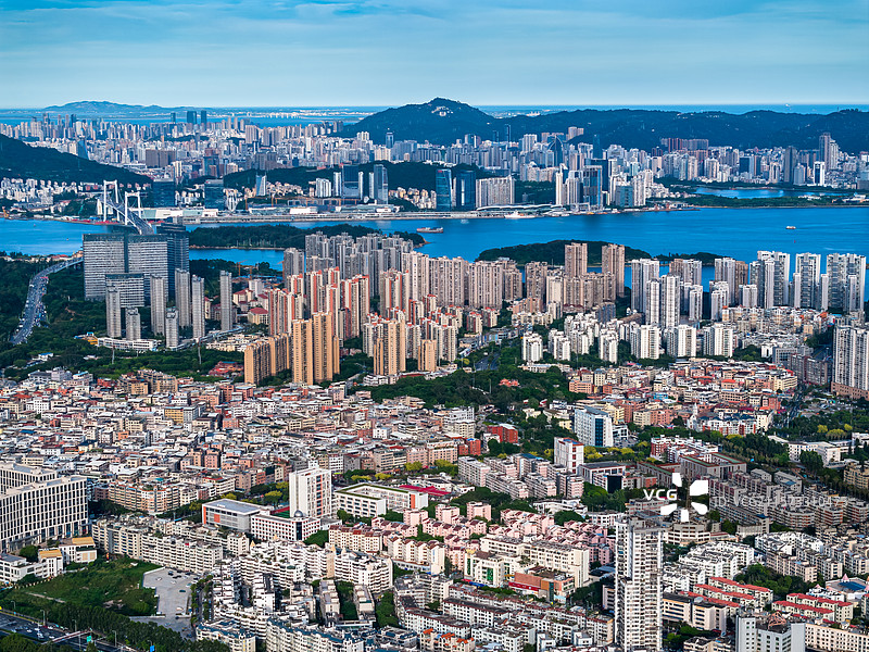 厦门海沧城市风光图片素材