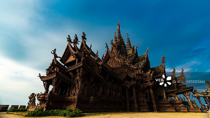 泰国普吉岛真理寺图片素材