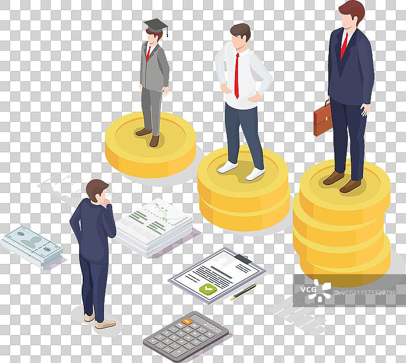 雇主与候选人进行面试图片素材