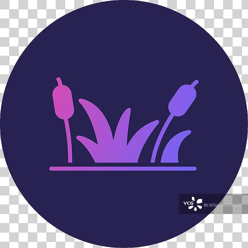 沼泽图形圆形渐变图标图片素材