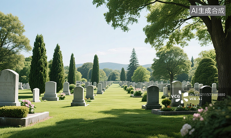 【AI数字艺术】生命安息之所图片素材