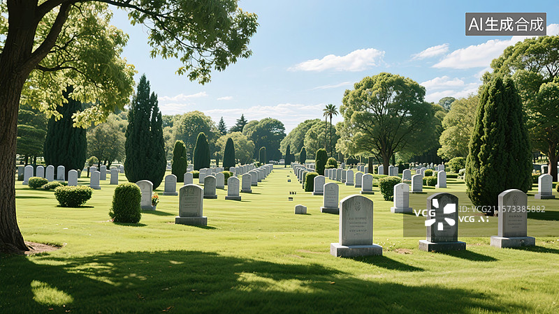 【AI数字艺术】生命安息之所图片素材