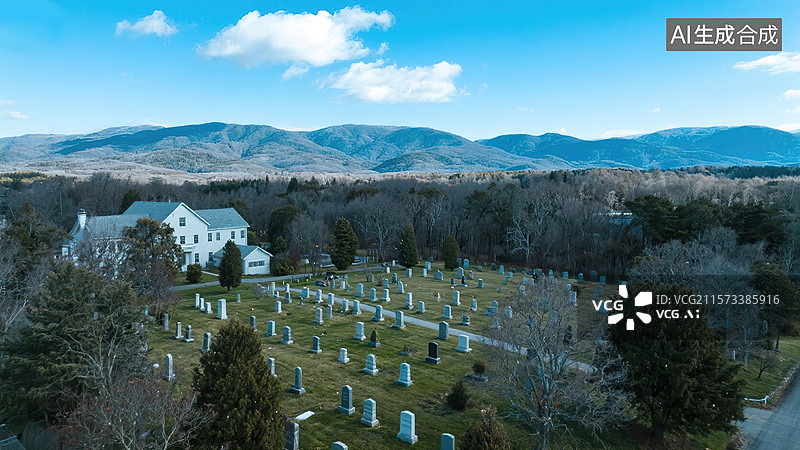 【AI数字艺术】生命安息之所图片素材