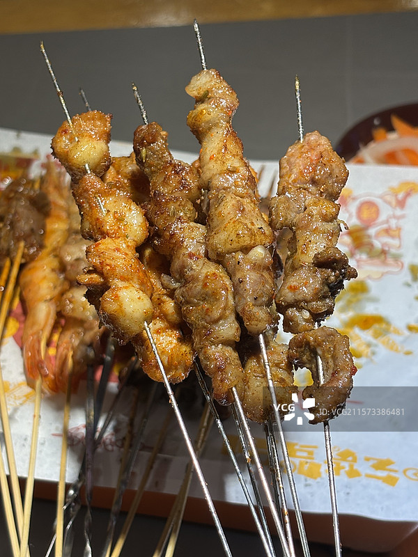 烧烤烤串图片素材