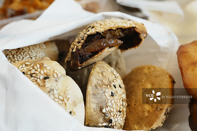 沙县小吃——永泰葱饼图片素材