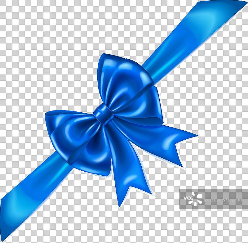 美丽的大型闪亮蝴蝶结与斜纹丝带图片素材