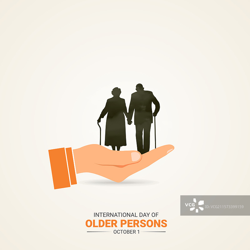 国际老年人日设计家庭图片素材