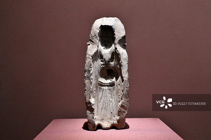 陶俑模，唐，雕塑馆，上海博物馆东馆图片素材