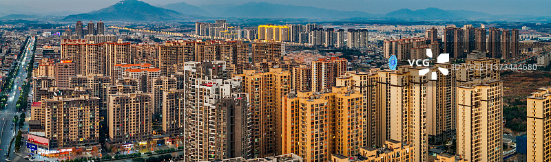 道县 水南村 潇水中路 西洲公园 城市 航拍图片素材