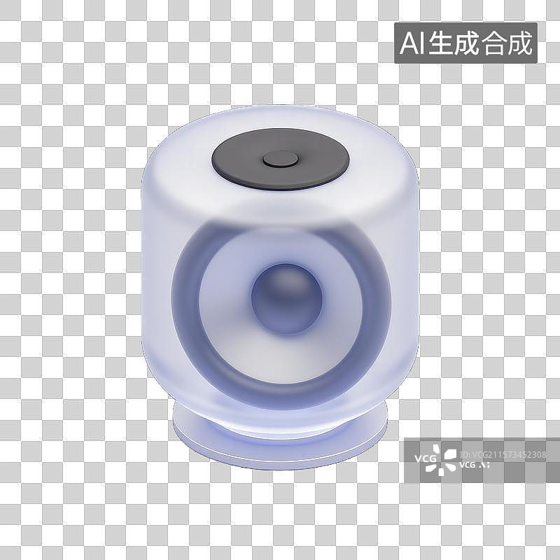 【AI数字艺术】复古风潮的便携音箱，蓝牙音箱音乐播放器图片素材