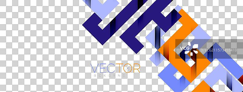 带阴影纹理效果的彩色弯曲线条图片素材