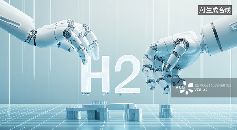 【AI数字艺术】氢能源未来科技图片素材
