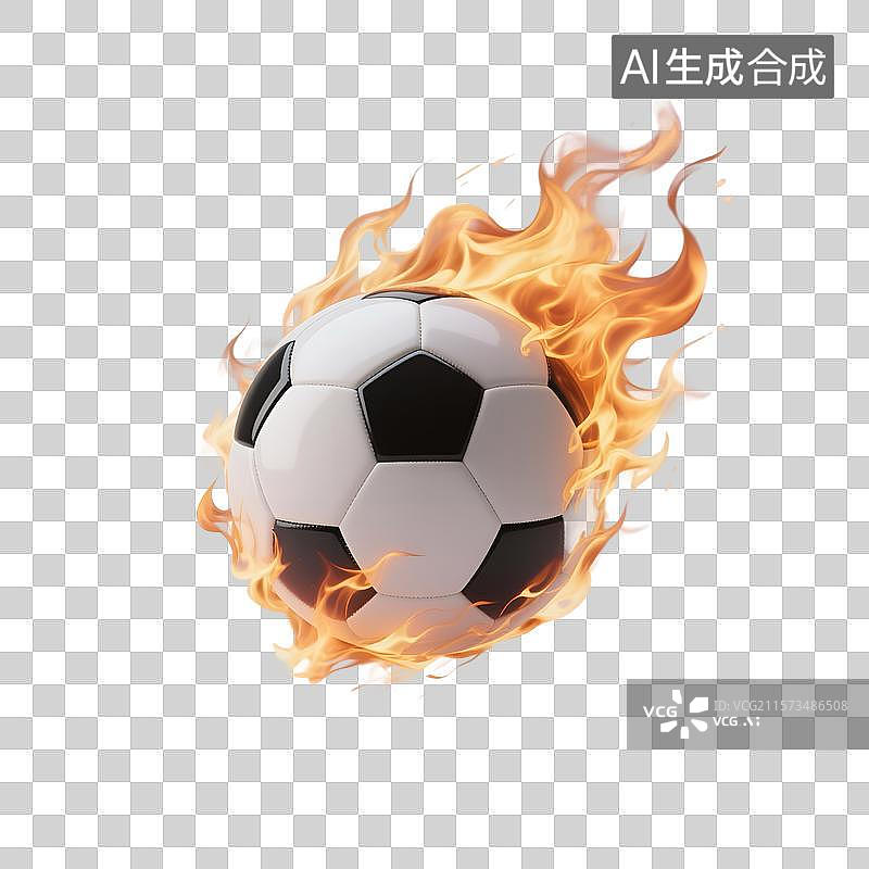 【AI数字艺术】足球 3D免抠元素图片素材