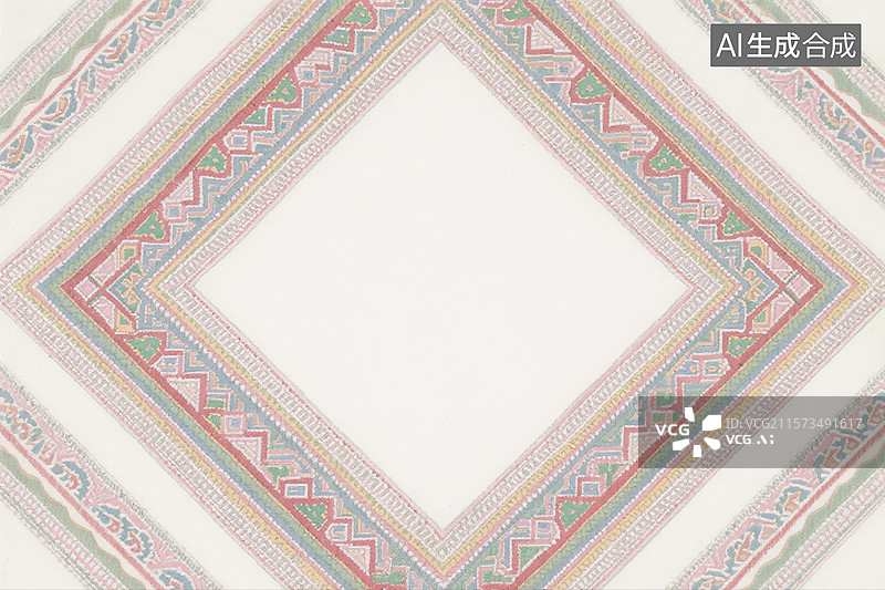 【AI数字艺术】壮锦图片素材